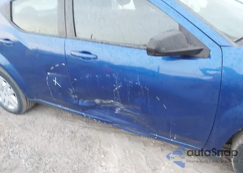 2013 Dodge Avenger Se z USA, uszkodzony, nr VIN 1C3CDZAB4DN729895